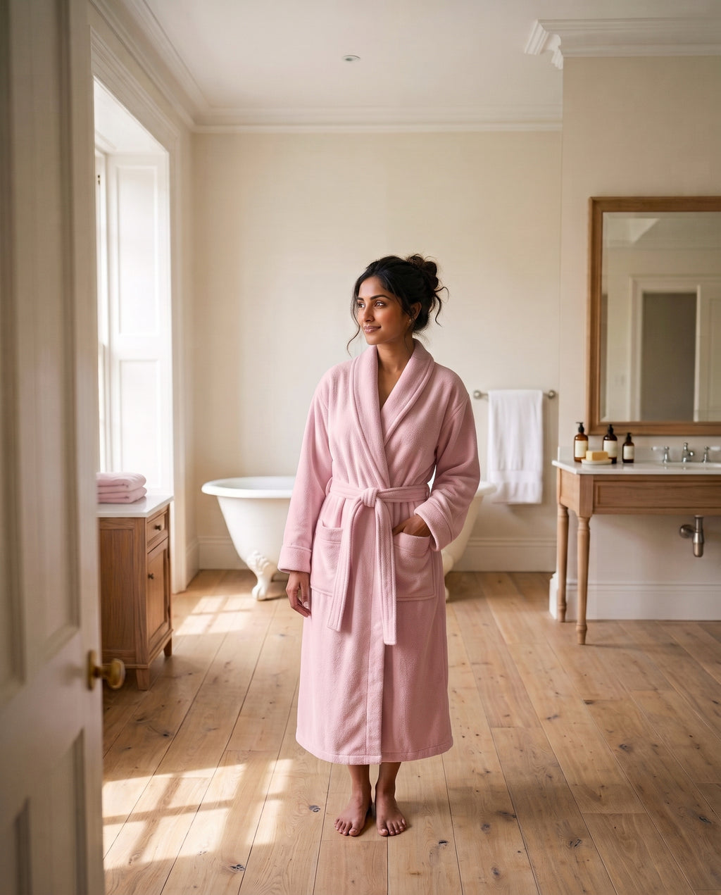 Light Pink Bathrobe
