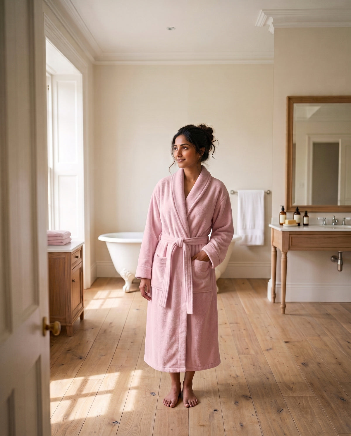 Light Pink Bathrobe
