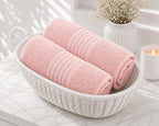 Master Towel – Premium 2-Piece Pink Towel Set