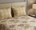 Royal Beige Bedsheet Set – King Size with 2 Pillow Covers