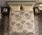 Royal Beige Bedsheet Set – King Size with 2 Pillow Covers