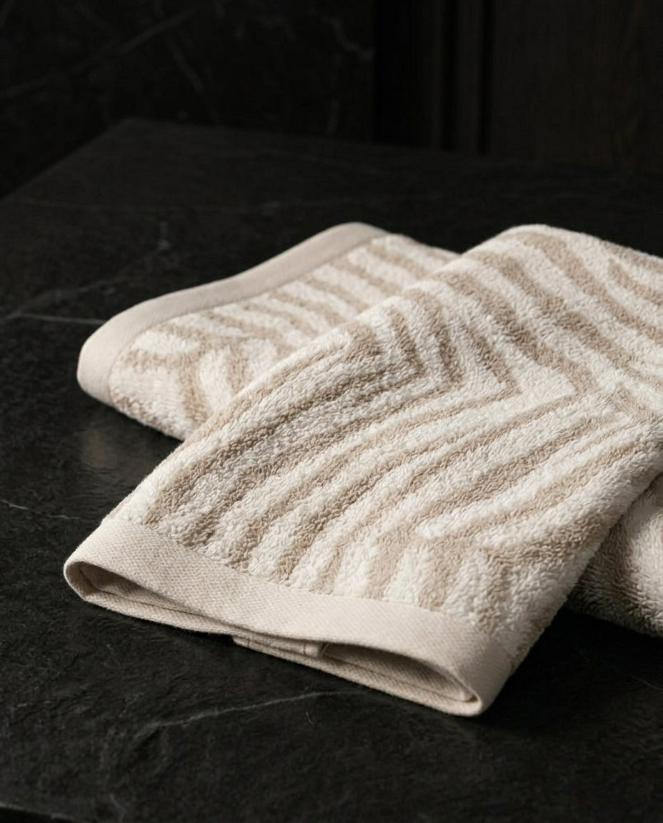 LuxeWave Export Towel - Premium 2-Piece Towel Set