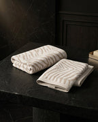 LuxeWave Export Towel - Premium 2-Piece Towel Set
