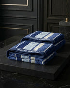 Ocean Stripe Export Towel - Premium 2-Piece Towel Set