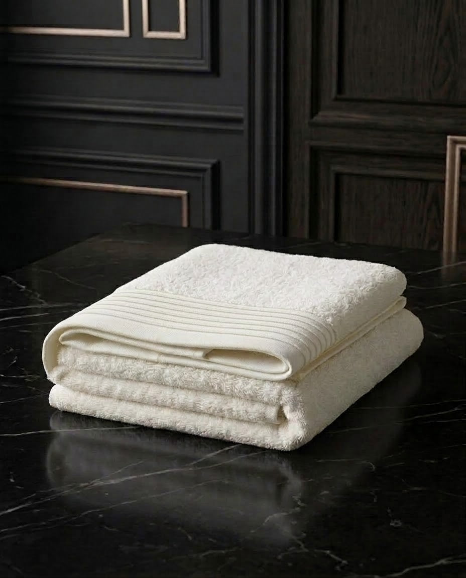 Vanilla Plush Export Towel - Premium 2-Piece Towel Set