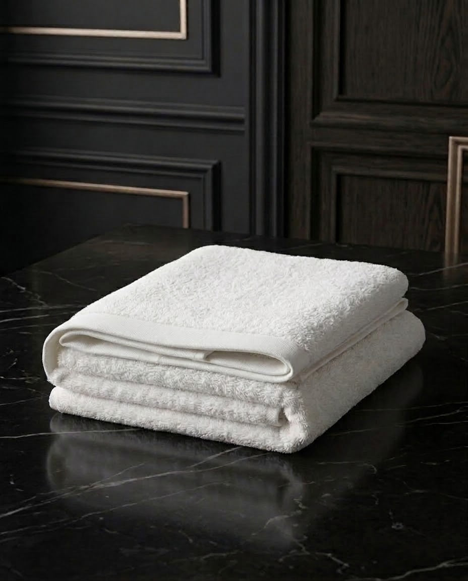 Cloud White Export Towel - Premium 2-Piece Towel Set