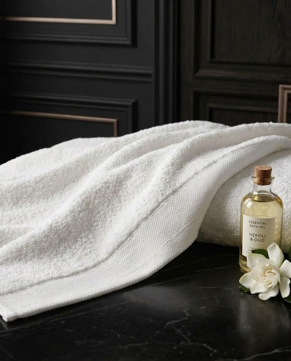 Cloud White Export Towel - Premium 2-Piece Towel Set