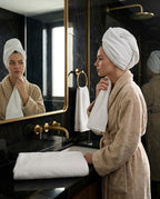 Cloud White Export Towel - Premium 2-Piece Towel Set