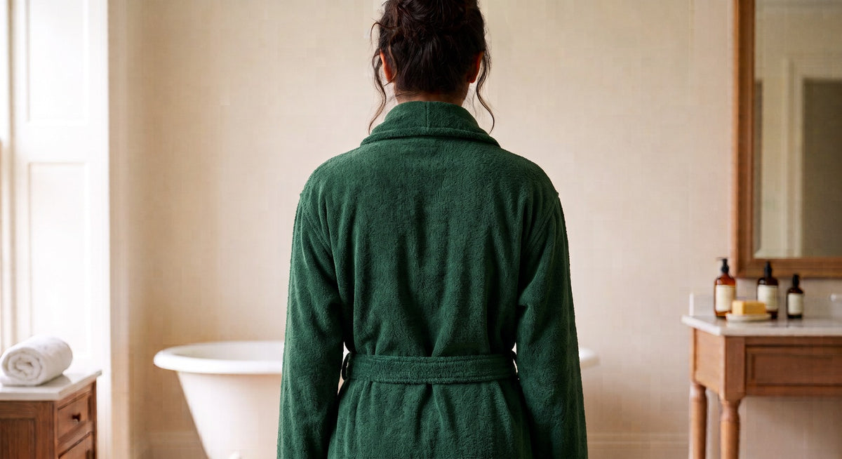 Forest Green Bathrobe