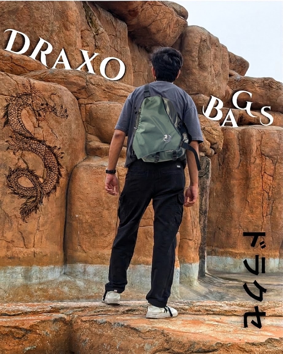 The Ultimate Draxo Cross Body Bag - Grey