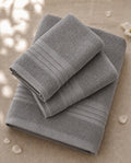 Master Towel – Premium 2-Piece Grey Towel Set