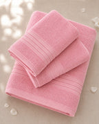 Master Towel – Premium 2-Piece Pink Towel Set
